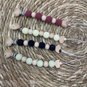 Chupetero de crochet