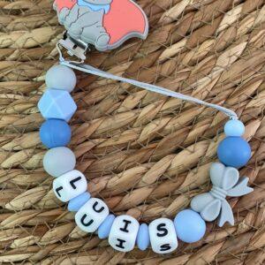 Chupetero Dumbo azul