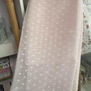 Visillo Pumeti rosa bebé