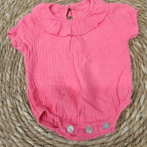 Pelele de bambula 'Coral'