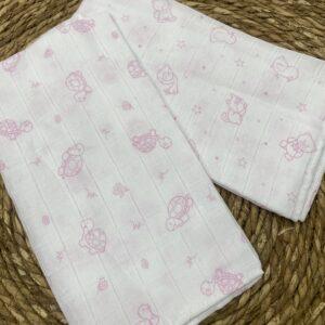 Gasa estampada 'Animales'