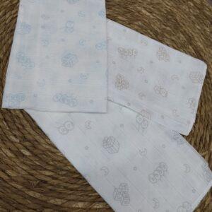 Gasa estampada 'Globitos'