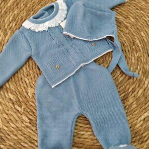 Conjunto de lana 'tete'
