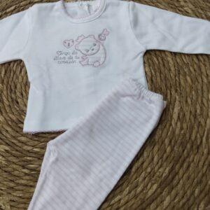 Pijama dos piezas 'Loran' rosa