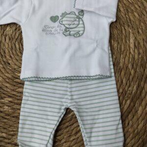 Pijama dos piezas 'Loran' verde