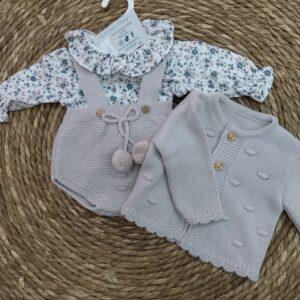 Conjunto de lana 'Azahar'