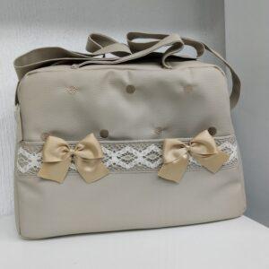 Bolso de polipiel ‘Sofía’ taupe