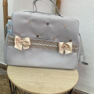 Bolso de polipiel ‘Sofia’ gris