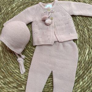 Conjunto 'Sam' en rosa bebé